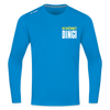 schönet Ding! - Männer Sport Langamshirt - Saphirblau