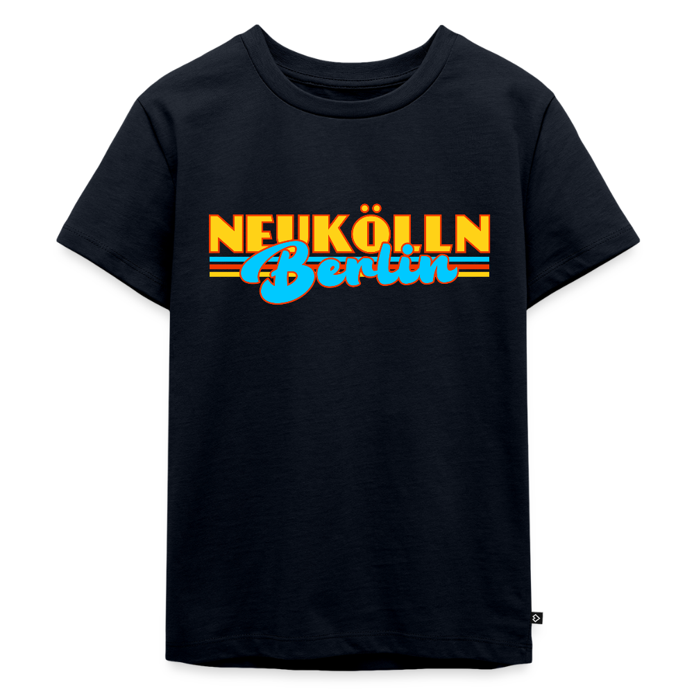 Neukölln Berlin Retro - Kinder Premium T-Shirt - Navy