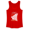 Panama oder Pankow - Frauen Bio Tank Top - Rot