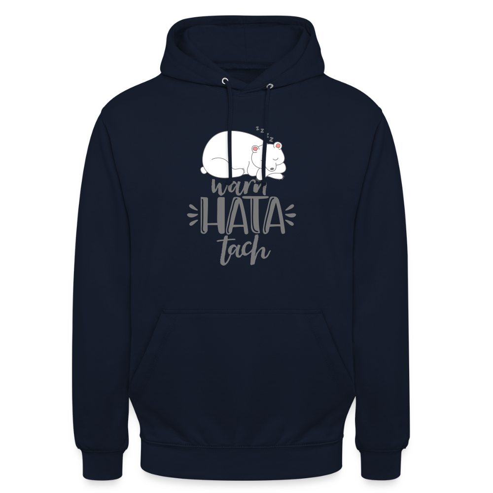 WarnHataTach - Unisex Hoodie - Navy