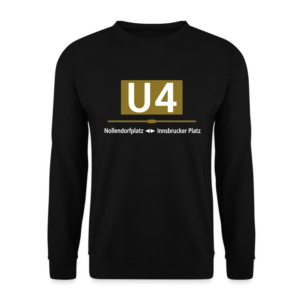 U4 - Unisex Pullover - Schwarz