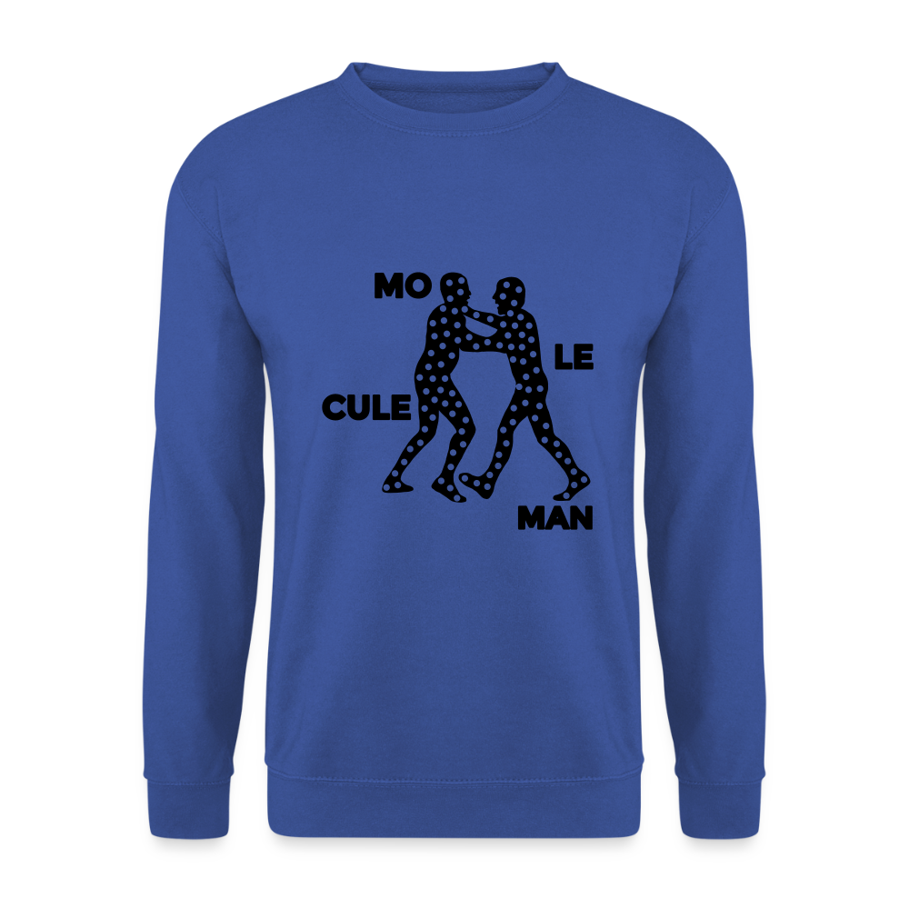 Mo le cule Man - Unisex Pullover - Royalblau