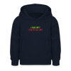 Haste allet? Klar, ick hass' allet! - Kinder Hoodie - Navy