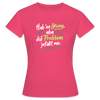 Hab 'ne Lösung, aba did Problem jefällt mir. - Frauen Premium T-Shirt - Azalea