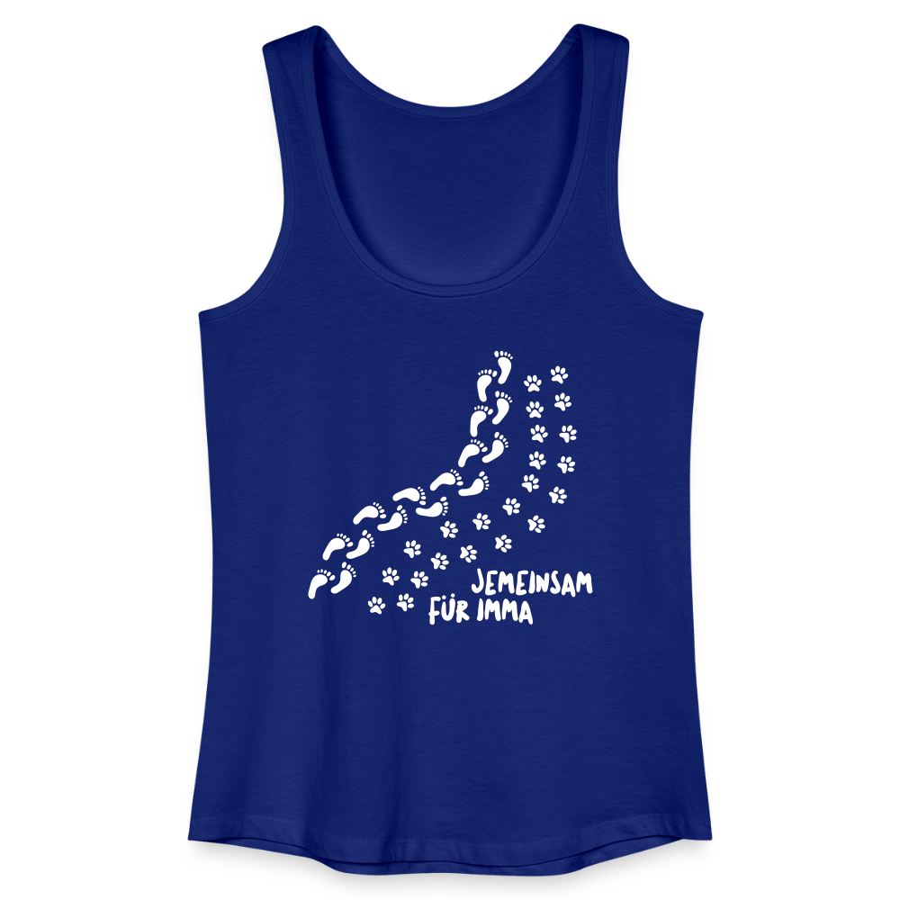 Jemeinsam Für Imma - Frauen Bio Tank Top - Königsblau