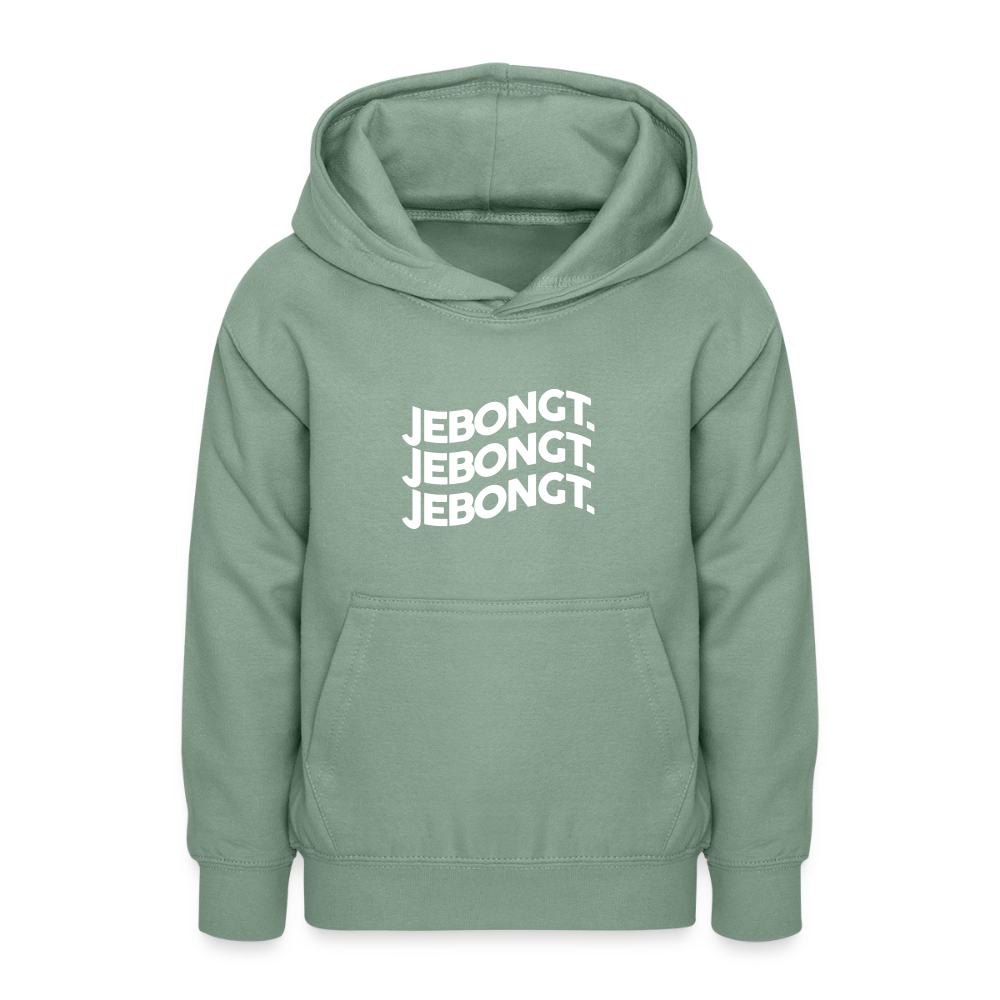 Jebongt! - Teenager Hoodie - Graugrün