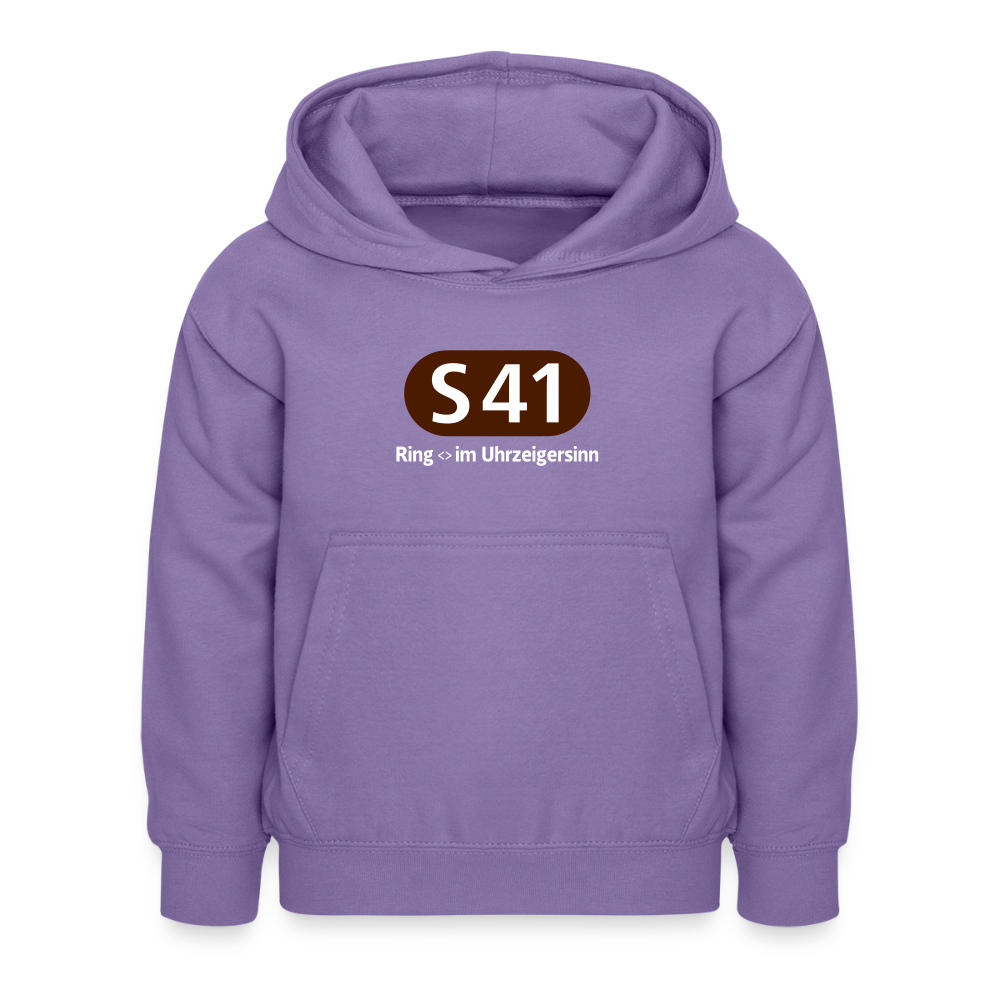 S41 - Kinder Premium Hoodie - Lavendel