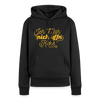 Jeh mah nich uffn Keks gelb - Frauen Premium Hoodie - Schwarz