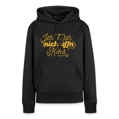 Jeh mah nich uffn Keks gelb - Frauen Premium Hoodie