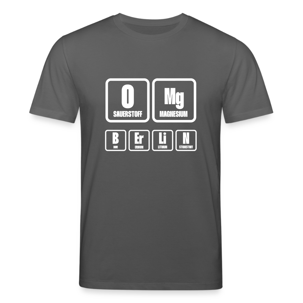 OMG Berlin - Unisex Bio T-Shirt - Anthrazit