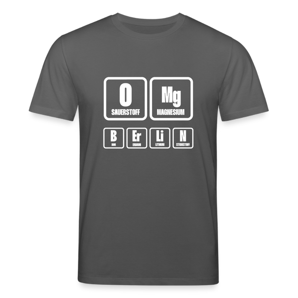 OMG Berlin - Unisex Bio T-Shirt - Anthrazit