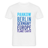 Pankow Planet Earth - Männer Premium T-Shirt - Weiß