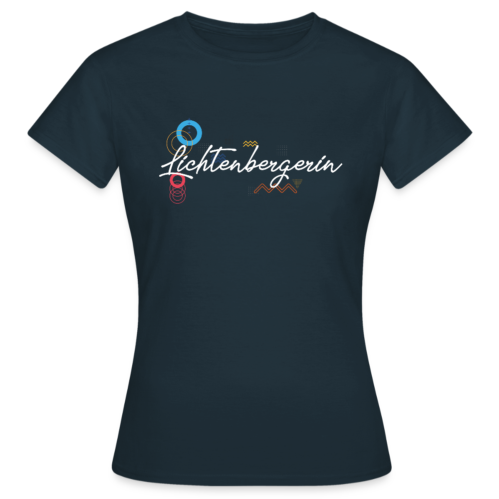 Lichtenbergerin - Frauen Premium T-Shirt - Navy