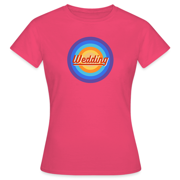 Wedding Retro - Frauen Premium T-Shirt - Azalea