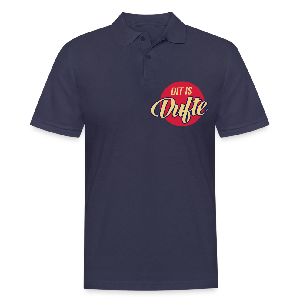 Dit is dufte - Männer Polo T-Shirt - Navy