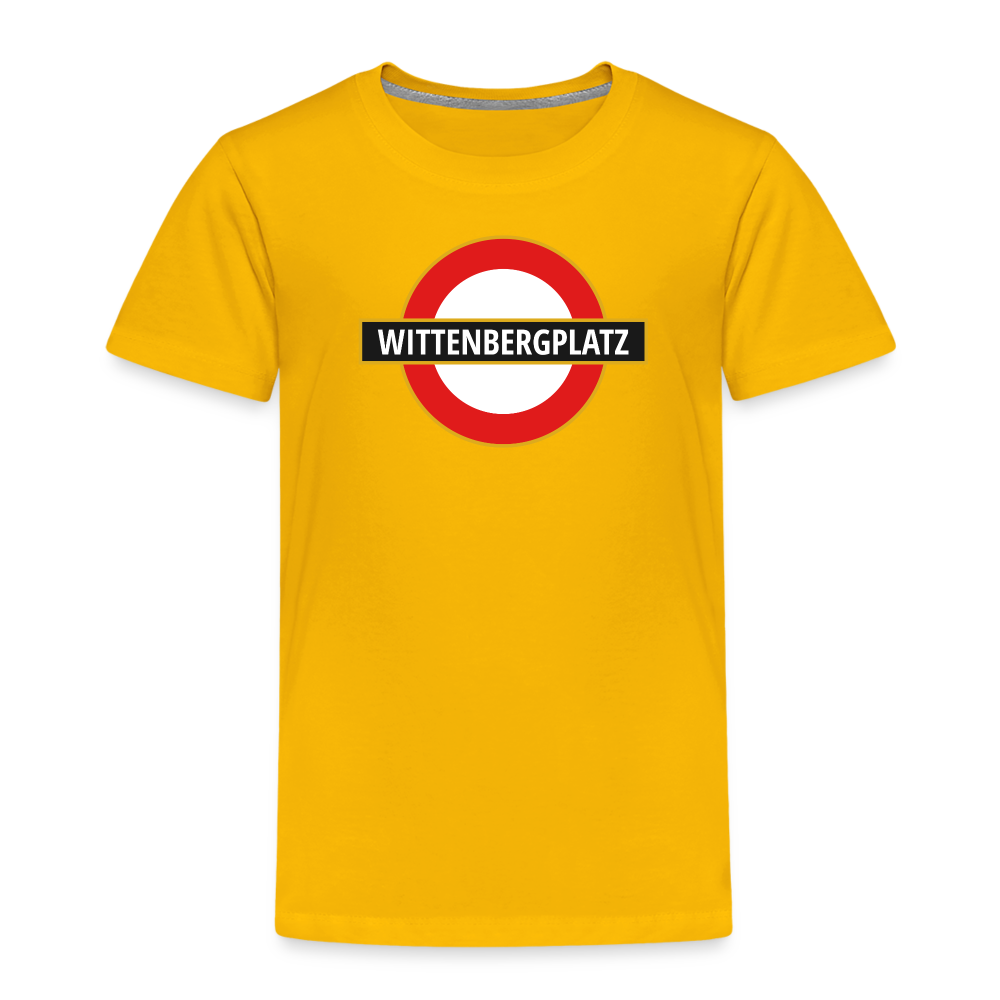 Wittenbergplatz - Kinder Premium T-Shirt - Sonnengelb