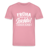 Früha war allet leichta! Ooch icke! - Unisex Bio T-Shirt - Lila Traum