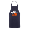 Sex, Drucks & Currywurst - Kochschürze - Navy