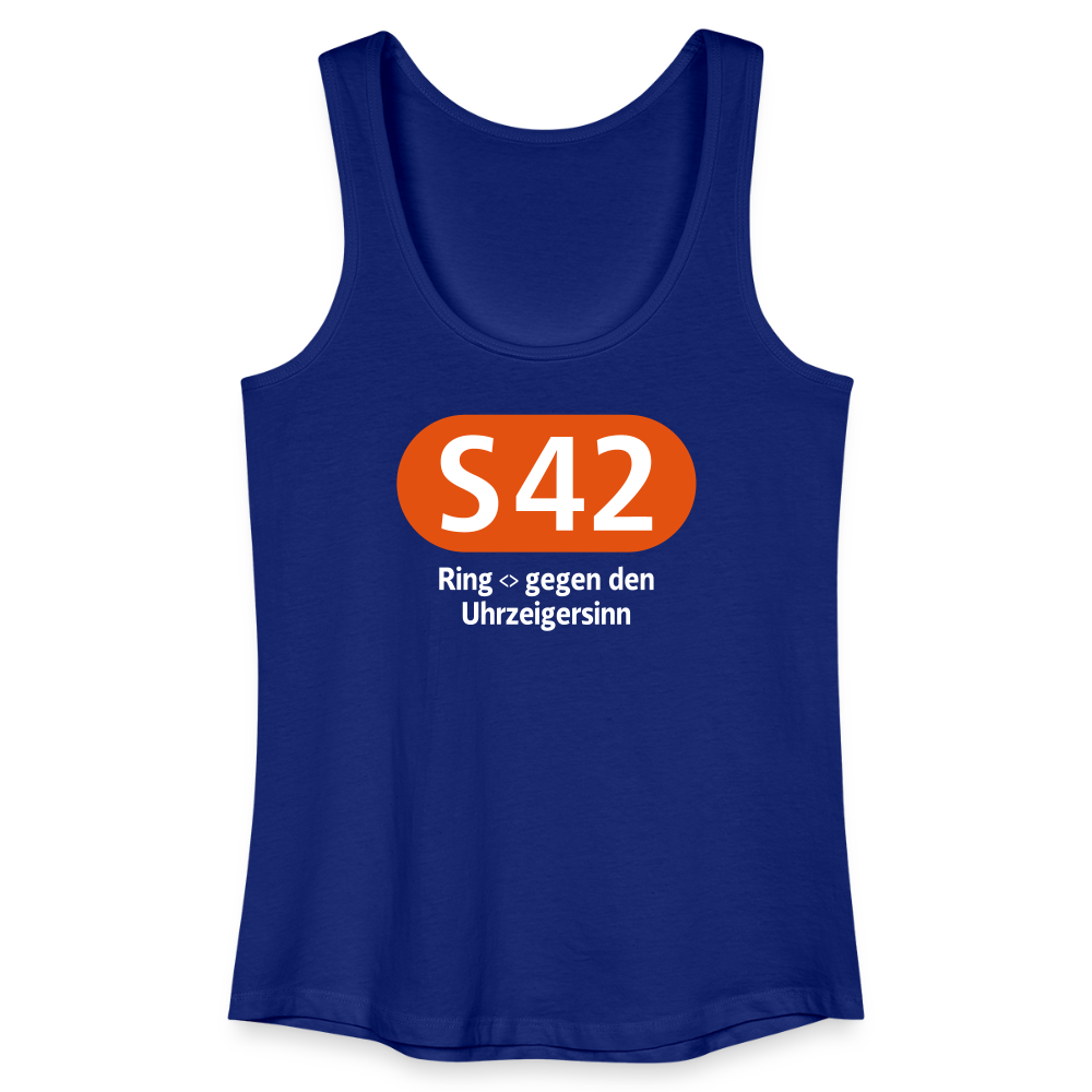 S42 - Frauen Bio Tank Top - Königsblau