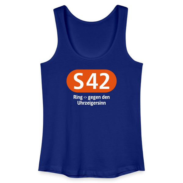 S42 - Frauen Bio Tank Top - Königsblau