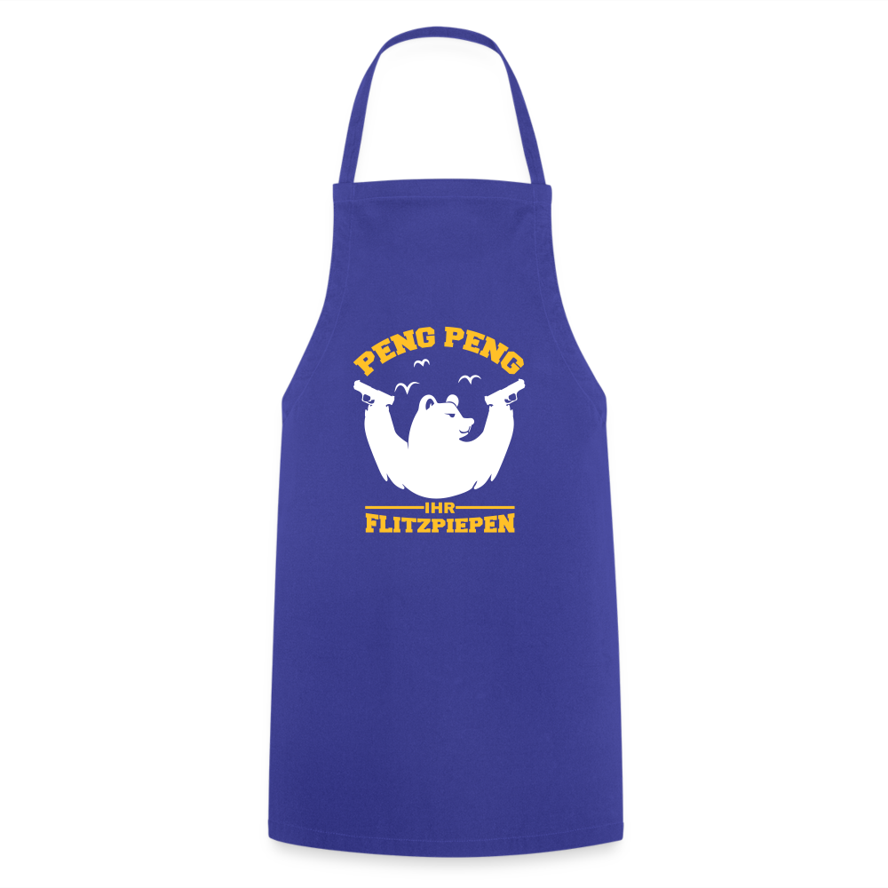 Peng Peng - Kochschürze - Royalblau