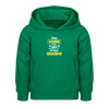 Lass Sonne rin, dit Jraue draußen! - Kinder Hoodie - Kelly Green
