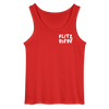 Flitz piepe - Männer Tank Top - Rot