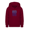Reinickendorf Planet Earth - Teenager Hoodie - Bordeaux