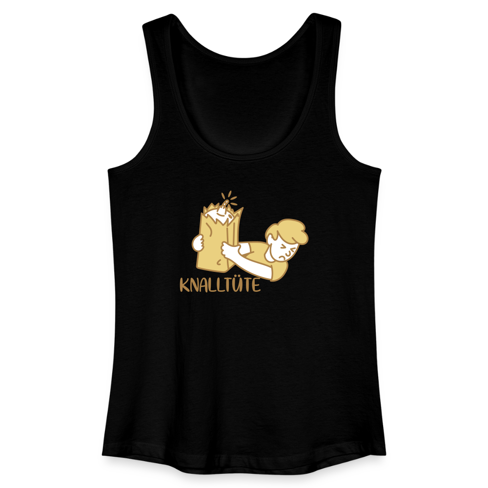 Knalltüte - Frauen Bio Tank Top - Schwarz