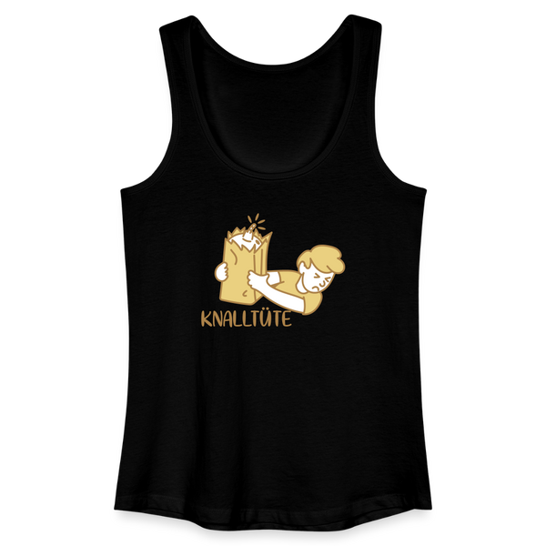 Knalltüte - Frauen Bio Tank Top - Schwarz