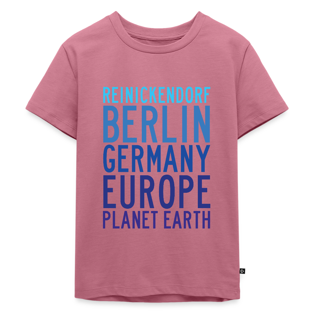 Reinickendorf Planet Earth - Kinder Premium T-Shirt - Mauve