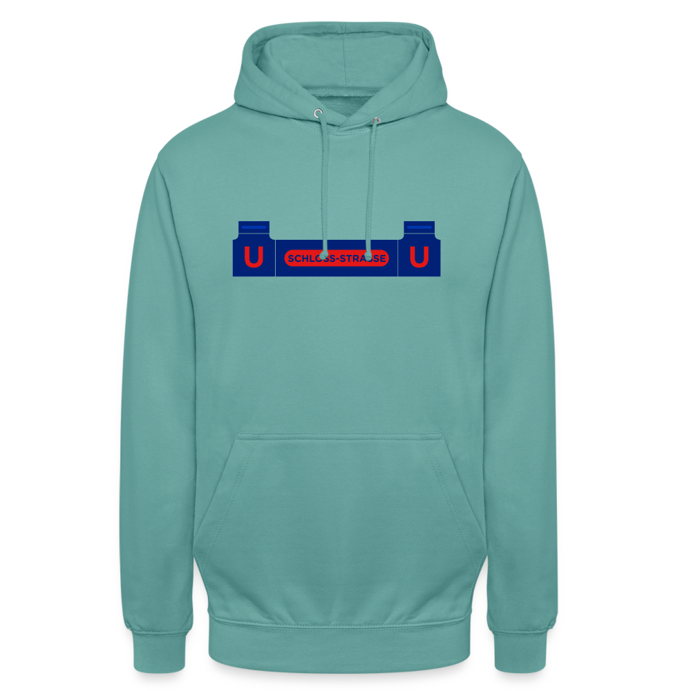 Schlossstrasse - Unisex Hoodie - Pastelltürkis