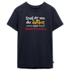 """Stell dir vor, du denkst und keener merkt's. - Teenager Premium T-Shirt" - Navy