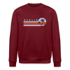 Berlin, Germany - Unisex Bio Sweatshirt - Burgunderrot