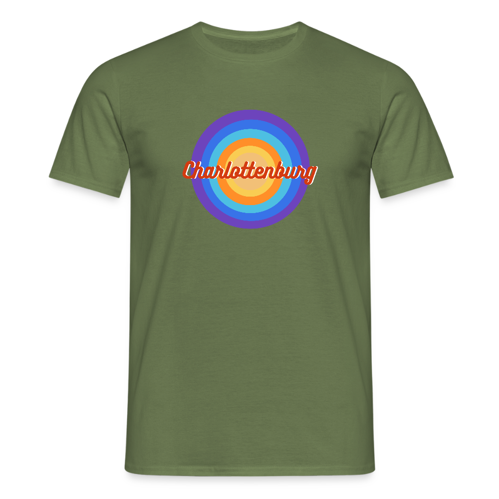 Charlottenburg Retro - Männer Premium T-Shirt - Militärgrün