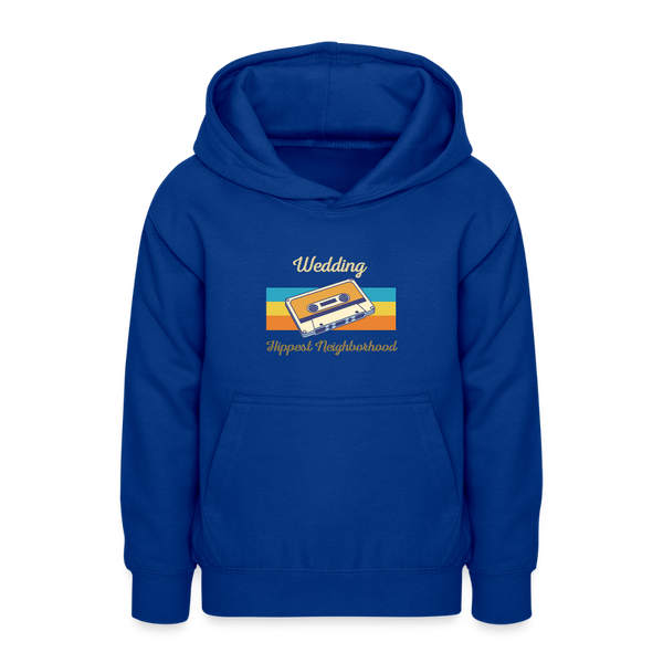Wedding Hippest Neighborhood - Teenager Hoodie - Royalblau