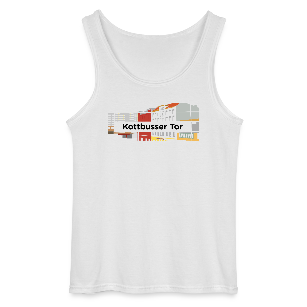 Kottbusser Tor - Männer Tank Top - Weiß