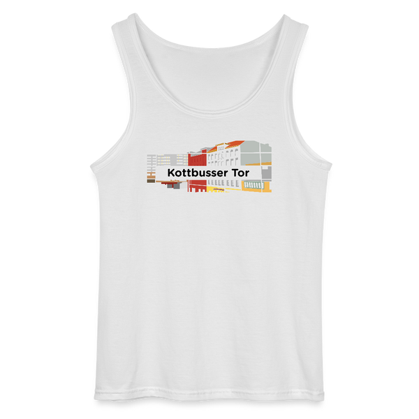 Kottbusser Tor - Männer Tank Top - Weiß