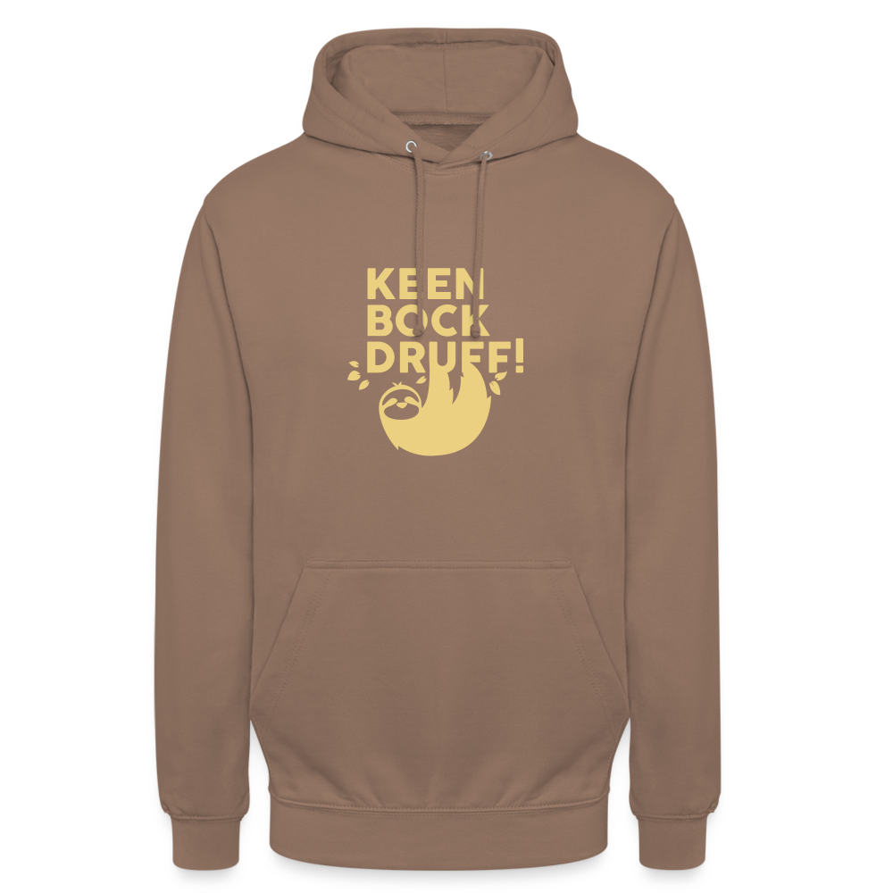 Keen Bock druff! - Unisex Hoodie - Mokka