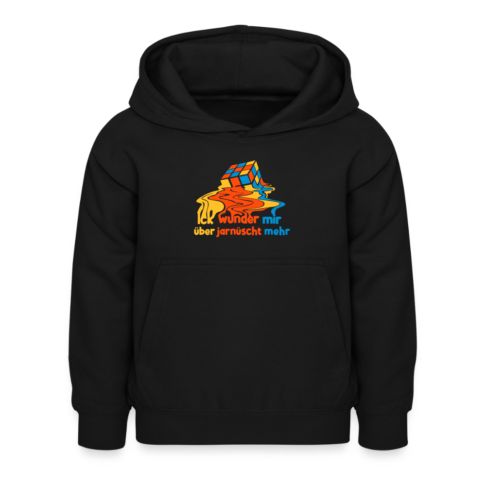 Ick Wunder Mir - Kinder Hoodie - Schwarz