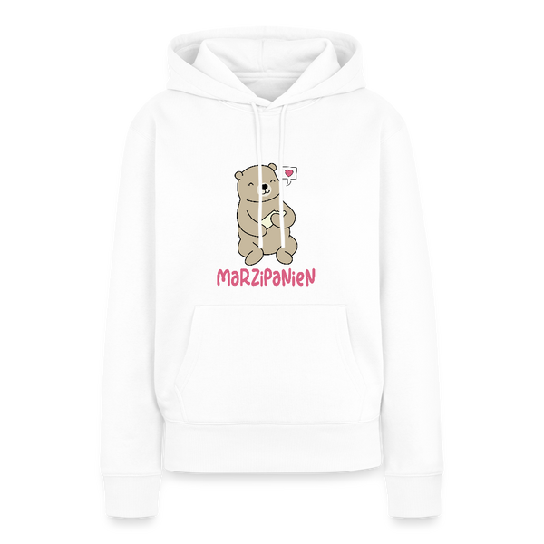 Marzipanien - Frauen Premium Hoodie - Weiß