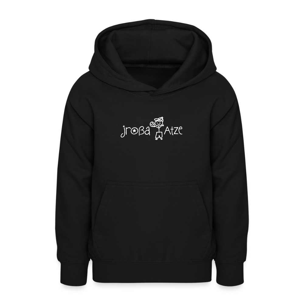 Jroßa atze - Teenager Hoodie - Schwarz