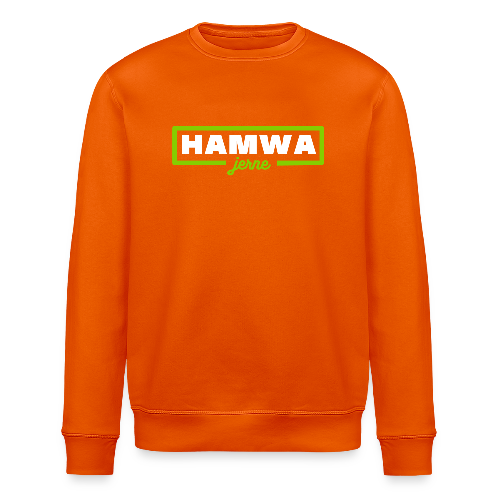 hamwa - Unisex Bio Sweatshirt - Tieforange