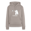 Flitzpiepe - Frauen Premium Hoodie - Taupe