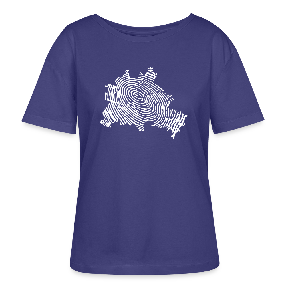 Berliner Finger - Relaxed Rundhals Frauen Bio-T-Shirt - Dämmerung