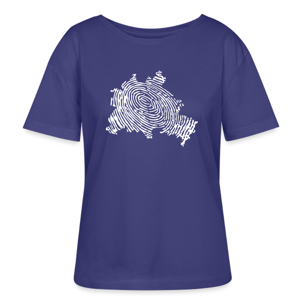 Berliner Finger - Relaxed Rundhals Frauen Bio-T-Shirt - Dämmerung