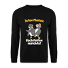 Juten Morjen, Backfeifenjesichta! - Unisex Pullover - Schwarz