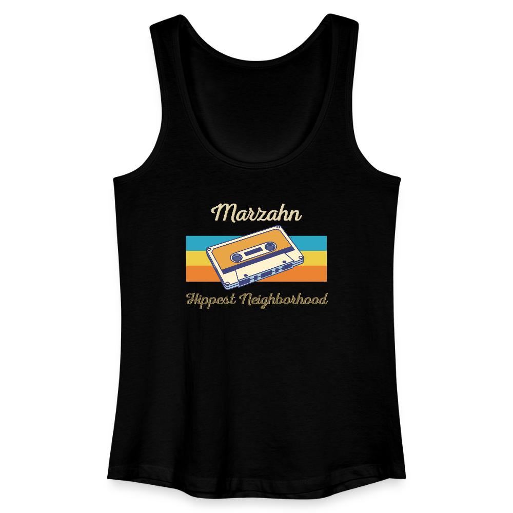Marzahn Hippest Neighborhood - Frauen Bio Tank Top - Schwarz