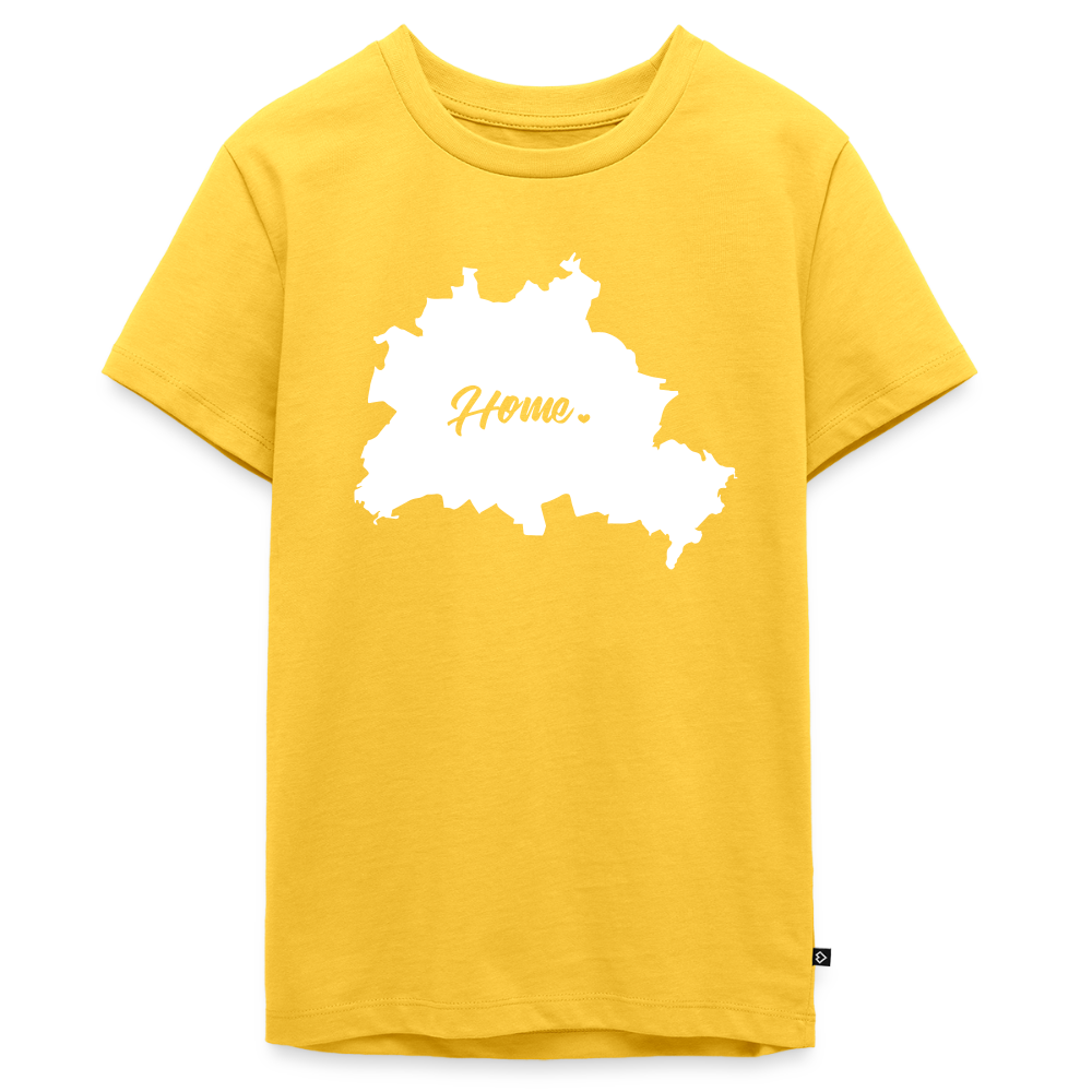 Heimat Berlin - Teenager Premium T-Shirt - Gelb