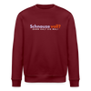 Schnauze voll? Dann halt sie mal! - Unisex Bio Sweatshirt - Burgunderrot